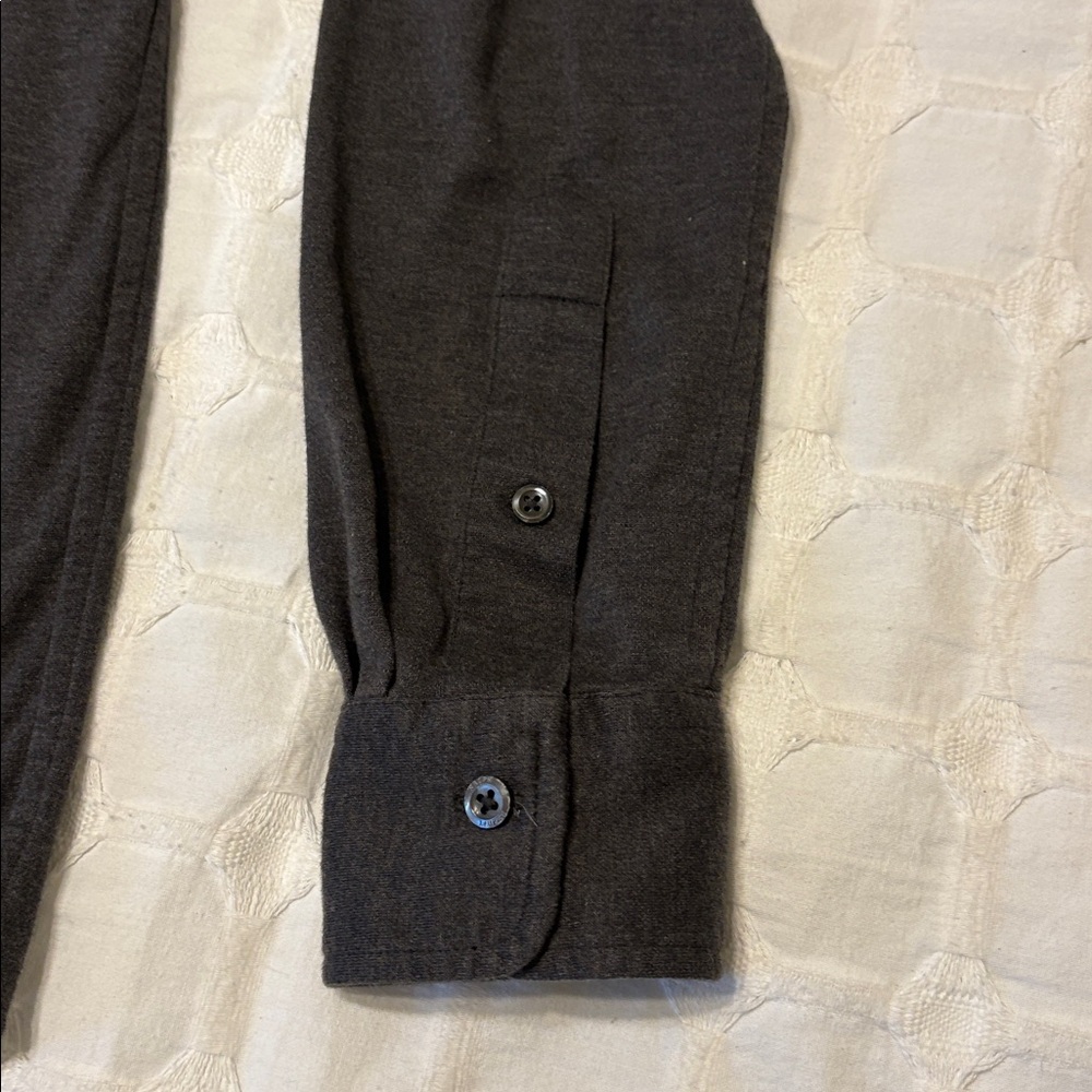 Polo by Ralph Lauren Charcoal Button Down Shirt - Picture 3 of 6
